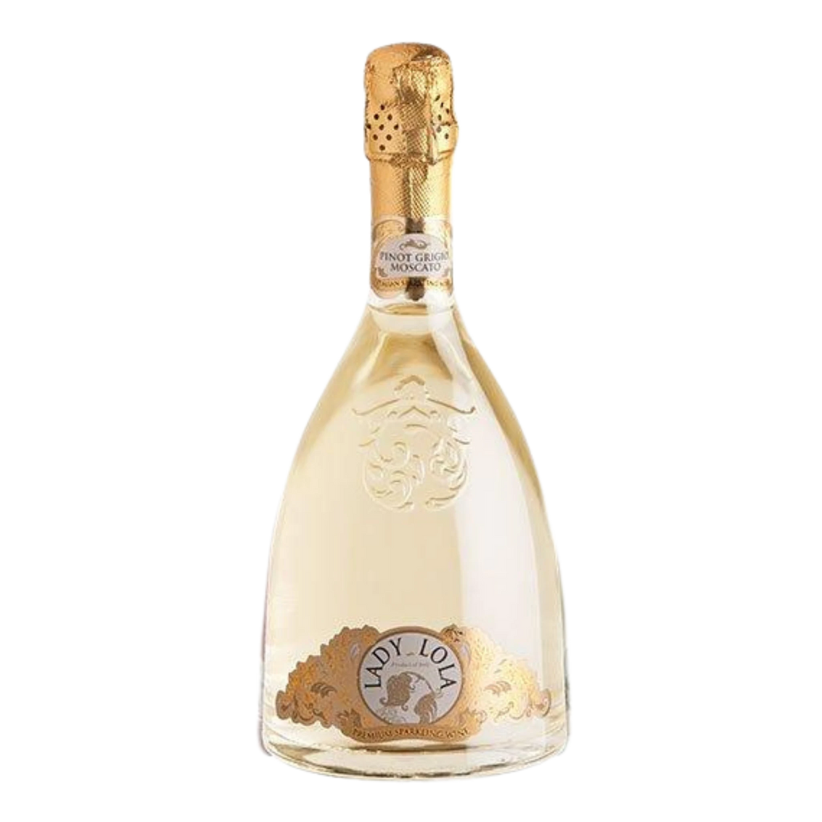 Lady Lola Sparkling Pinot Grigio Moscato - Kent Street Cellar
