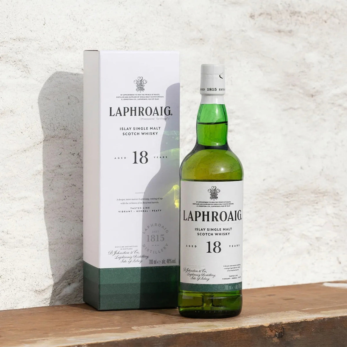 Laphroaig 18 Year Old Single Malt Scotch Whisky 700ml