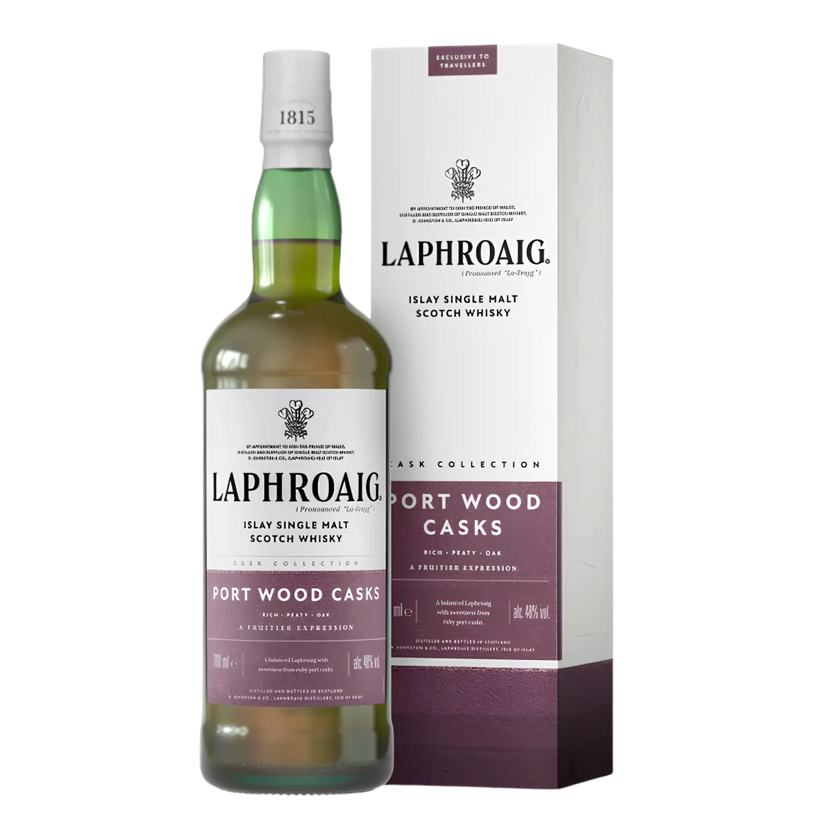 Laphroaig Port Wood Casks Single Malt Scotch Whisky 700ml - Kent Street Cellars