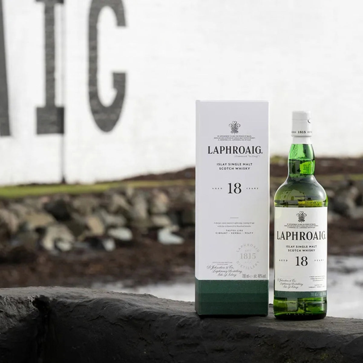 Laphroaig 18 Year Old Single Malt Scotch Whisky 700ml