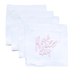 Lettermade Rosé All Day Linen Cocktail Napkins, Set of 4 - Kent Street Cellars