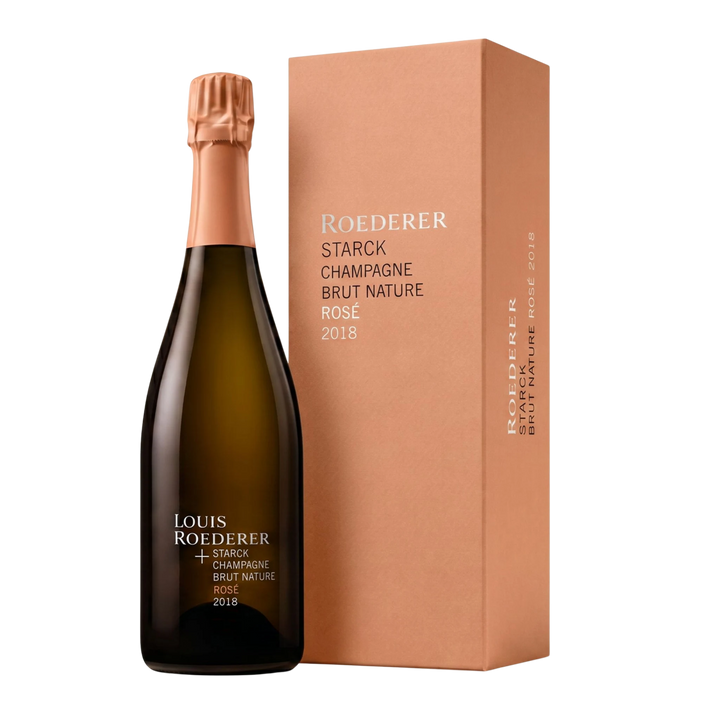 Louis Roederer et Philippe Starck Brut Nature Rose 2018