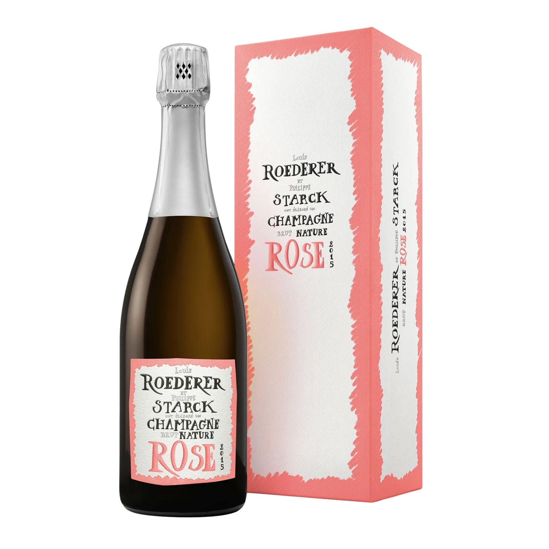 Louis Roederer et Philippe Starck Rose Nature 2015 - Kent Street Cellar