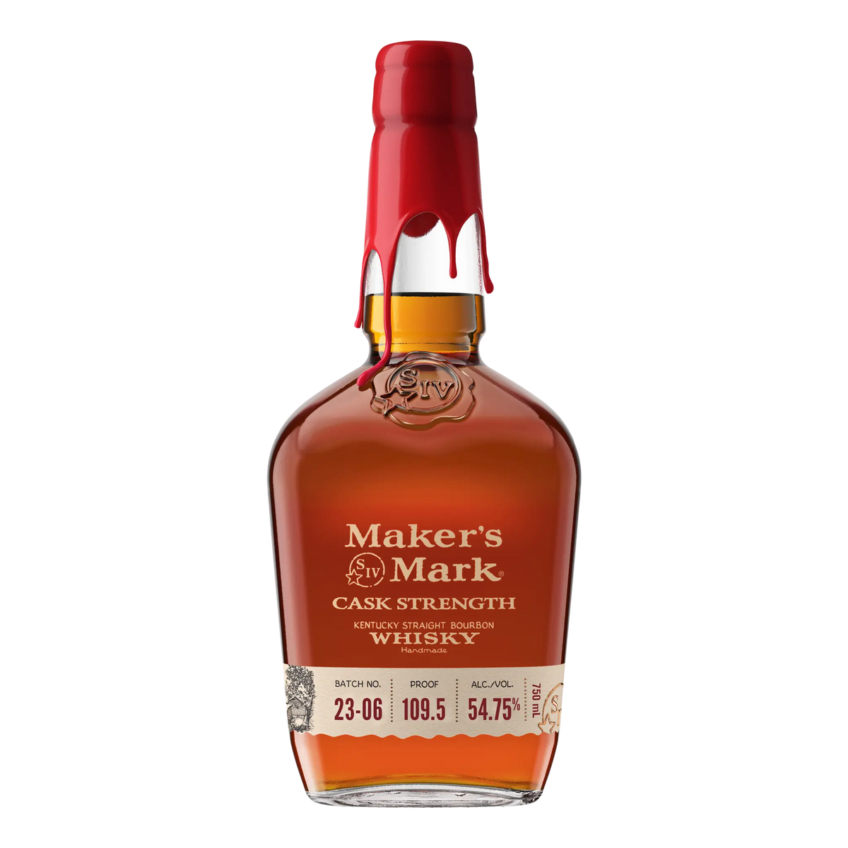 Maker's Mark Cask Strength Bourbon Whiskey Batch 23-06 700ml - Kent Street Cellars