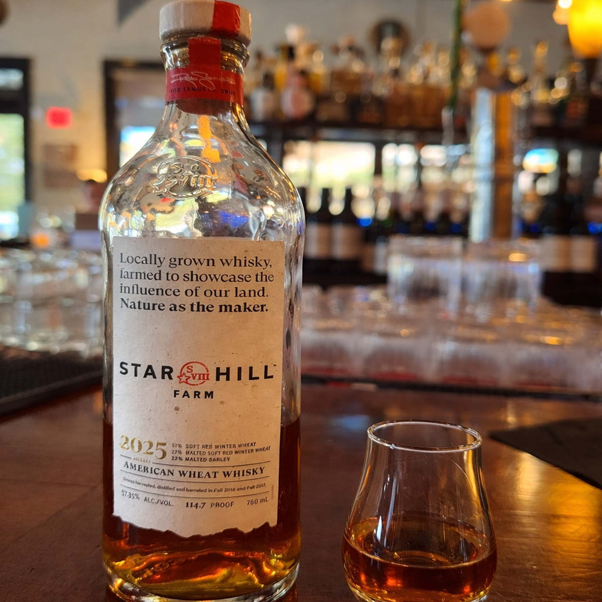 Maker's Mark Star Hill Farm Bourbon Whisky 700ml (2025 Release)