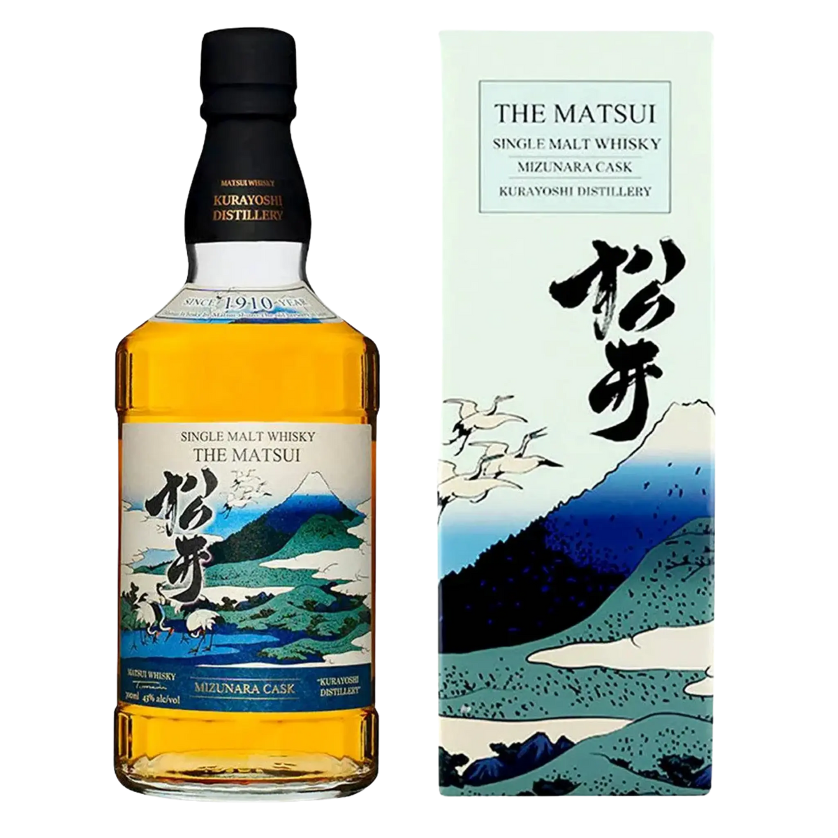 Kurayoshi Matsui Mizunara Cask Single Malt Japanese Whisky 700ml - Kent Street Cellars