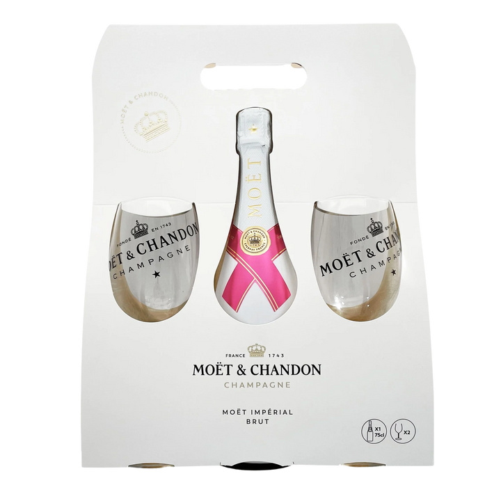 Moët & Chandon Ice Impérial Rosé + 2 Glasses Set