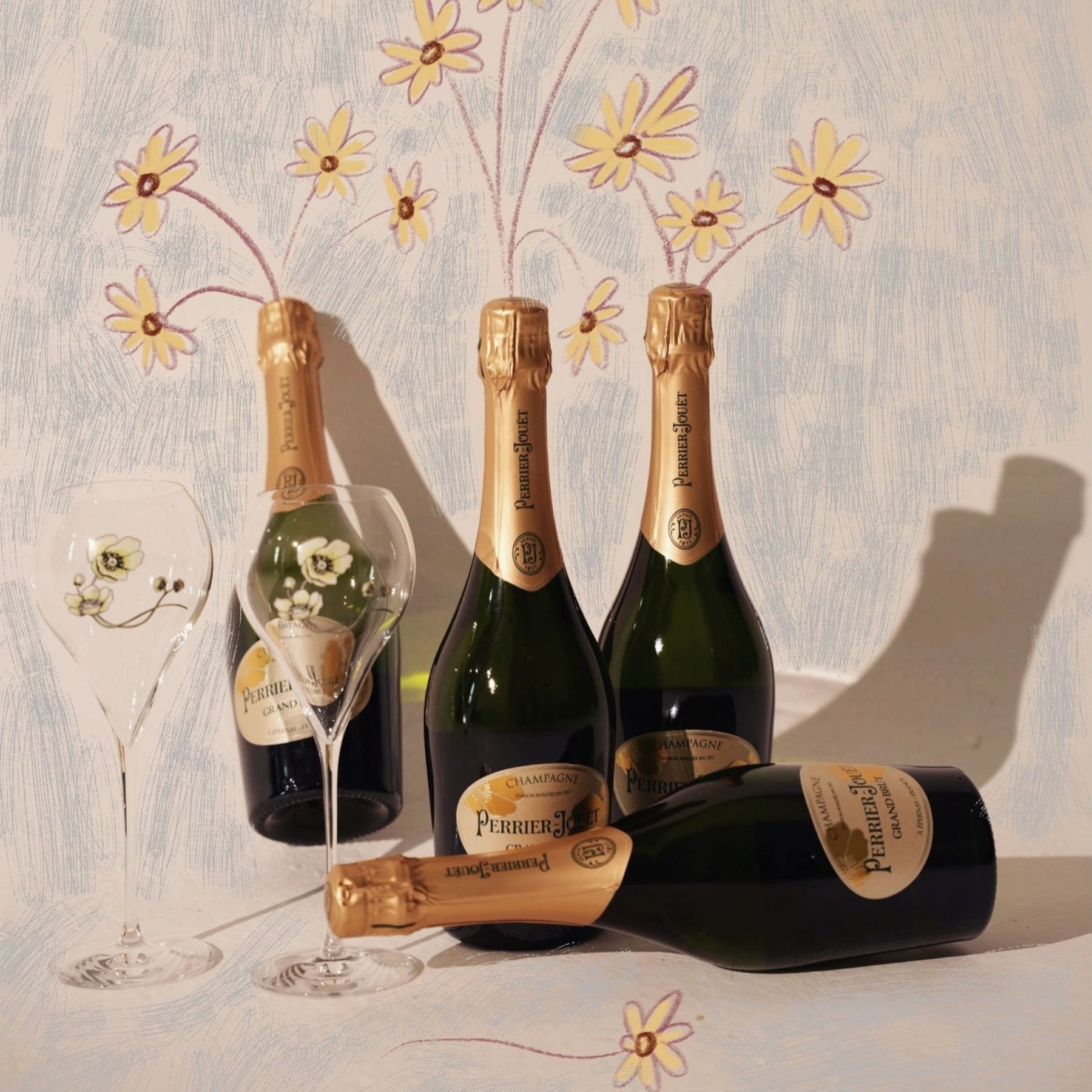 Perrier-Jouët Grand Brut NV (6 Bottles)