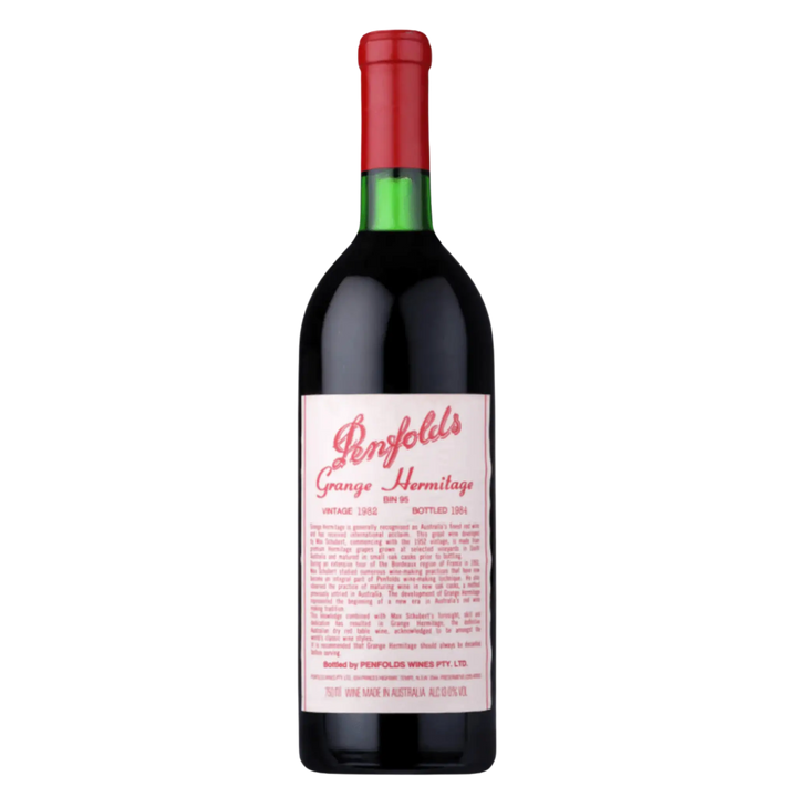 Penfolds Bin 95 Grange Shiraz 1982 (Signed By Max Schubert)