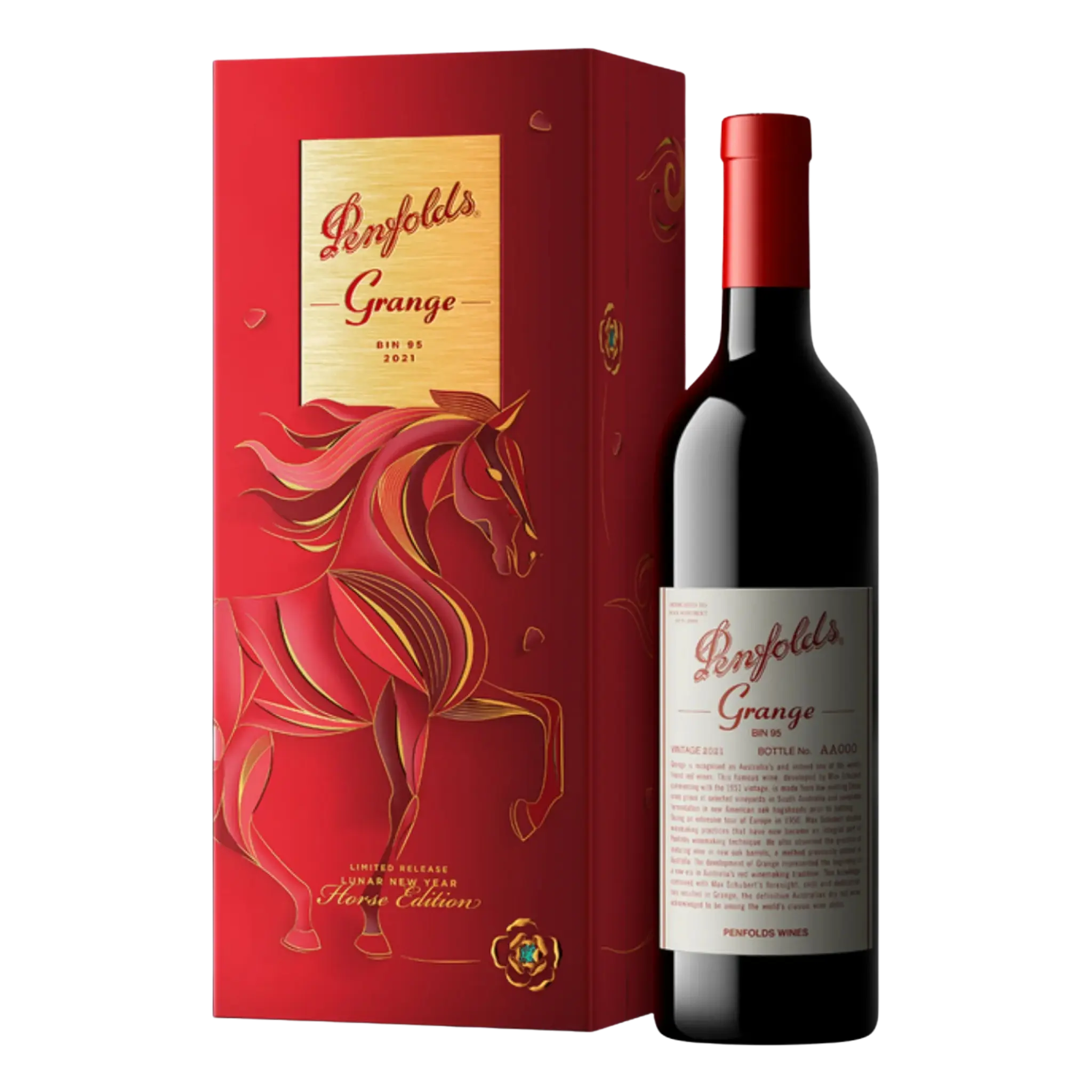 Penfolds Bin 95 Grange Shiraz 2021 (Gift Boxed)