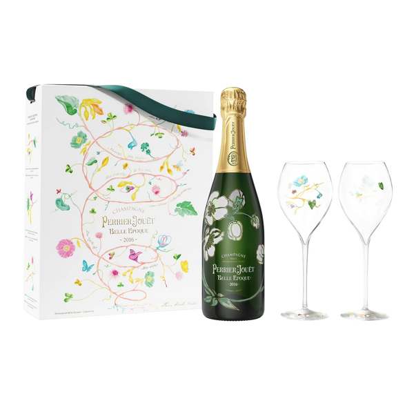 Perrier-Jouët Belle Epoque Champagne 2016 + 2 Glasses Set | Kent