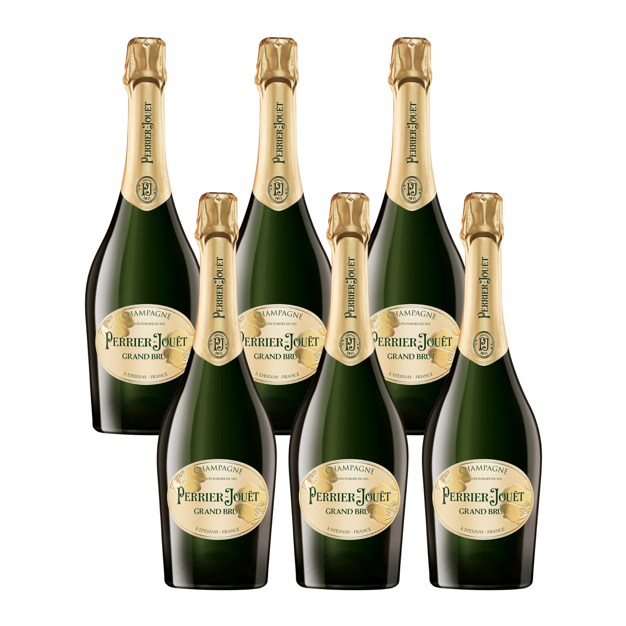 Perrier-Jouet Grand Brut NV (6 Bottles) | Kent Street Cellars
