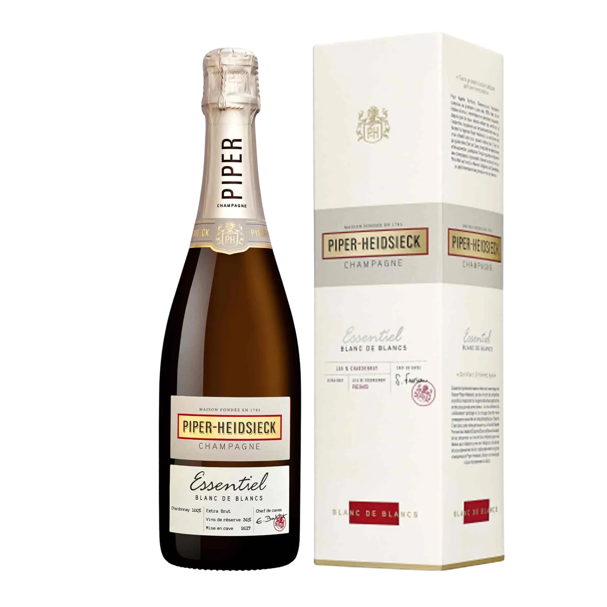 Piper-Heidsieck Essentiel Blanc de Blancs (Gift Boxed) - Kent Street Cellars