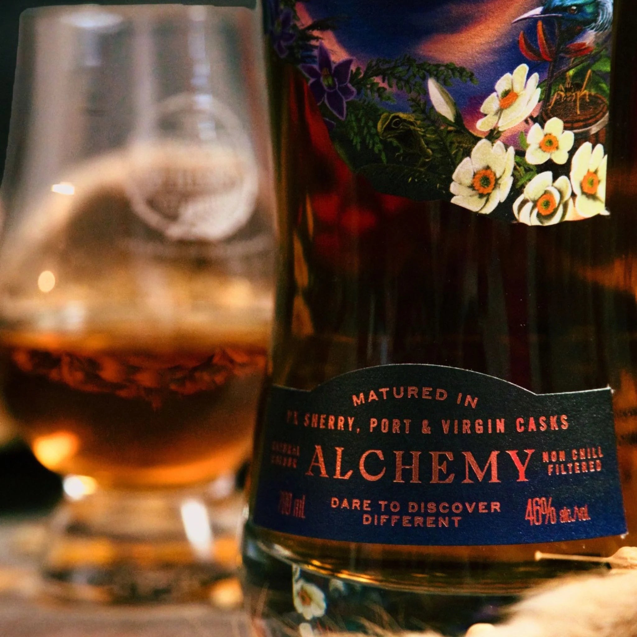 Pōkeno Alchemy New Zealand Single Malt Whisky 700ml