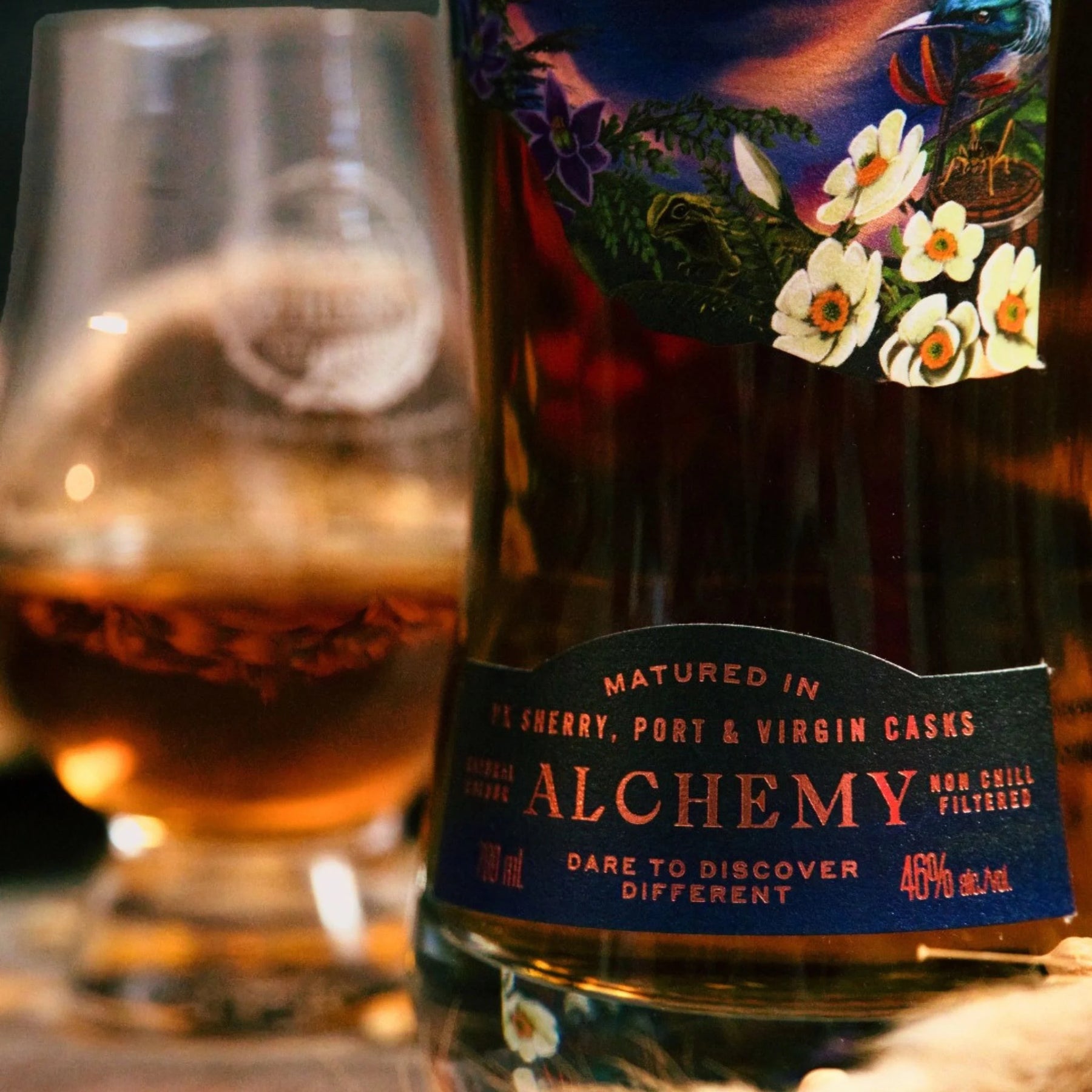 Pōkeno Alchemy New Zealand Single Malt Whisky 700ml