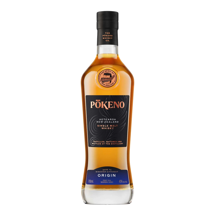 Pōkeno Origin New Zealand Single Malt Whisky 700ml