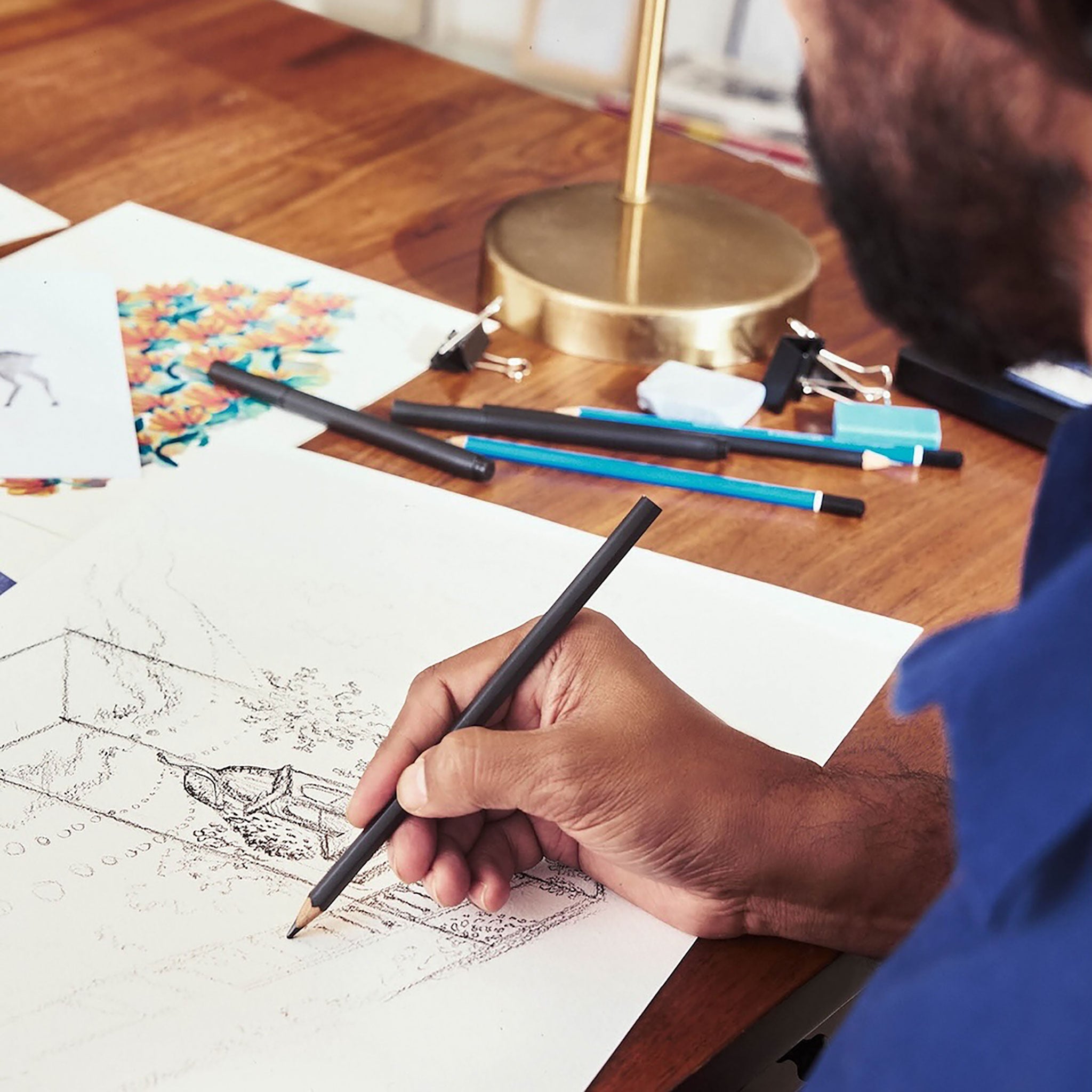 Johnnie Walker Blue Label Diwali x Rahul Mishra Blended Scotch Whisky 700ml