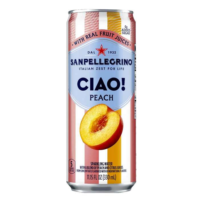 San Pellegrino Ciao Peach 330ml (Case)