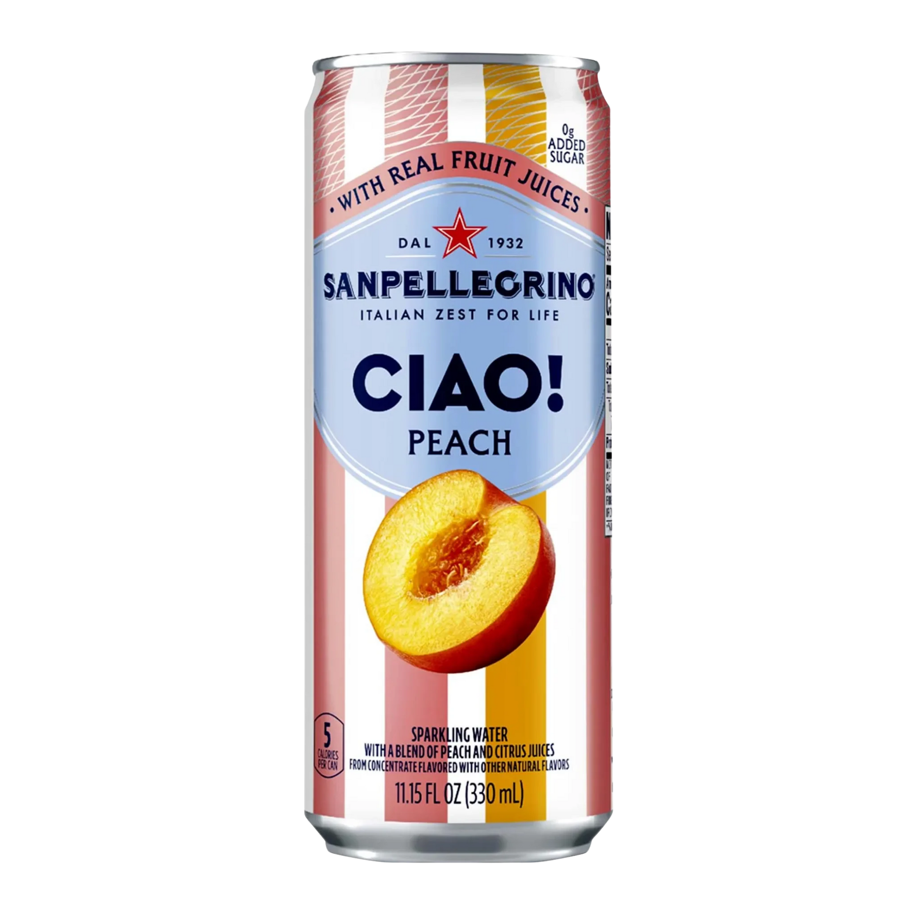 San Pellegrino Ciao Peach 330ml (4 Pack) - Kent Street Cellars
