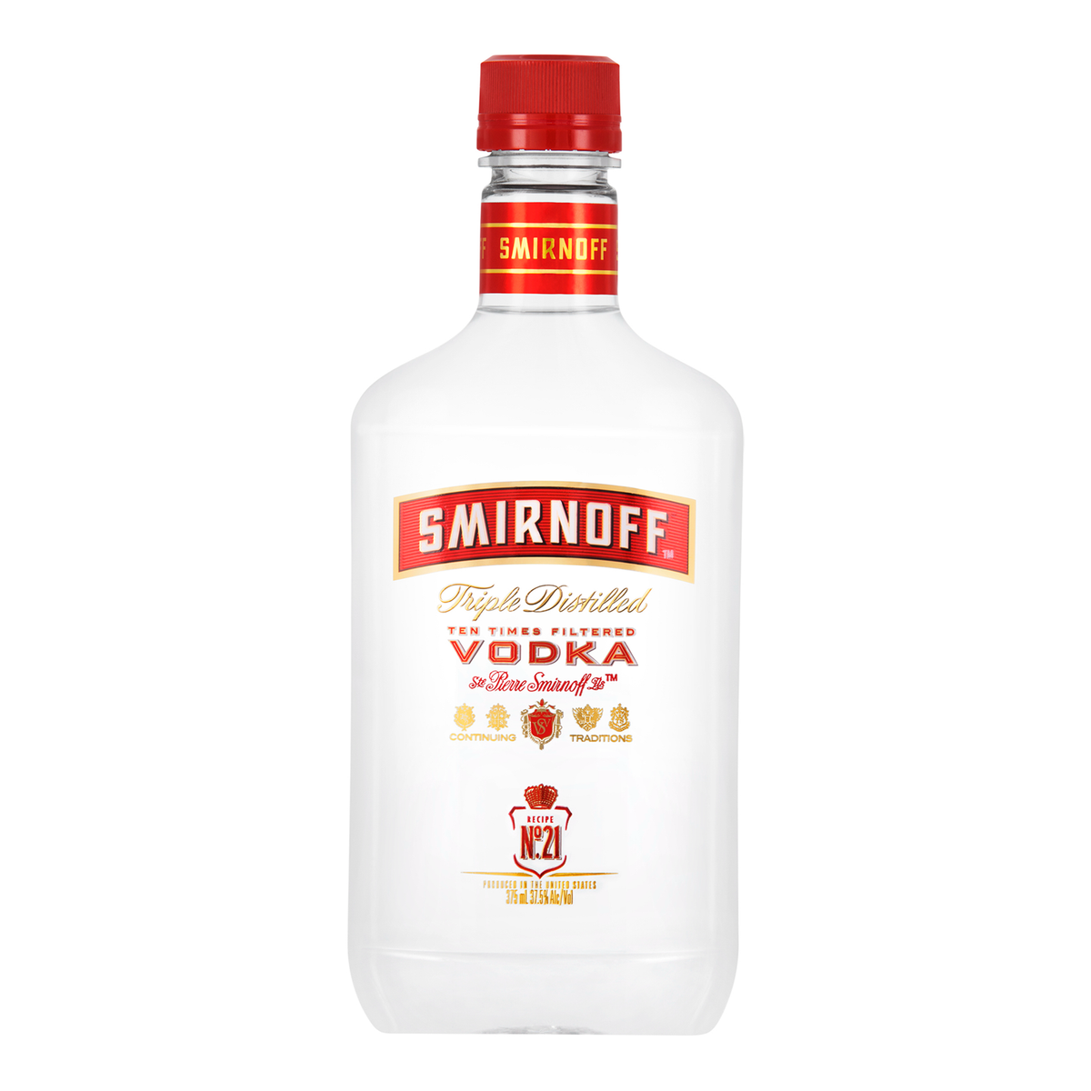 Smirnoff Red Label Vodka 375mL | Kent Street Cellars