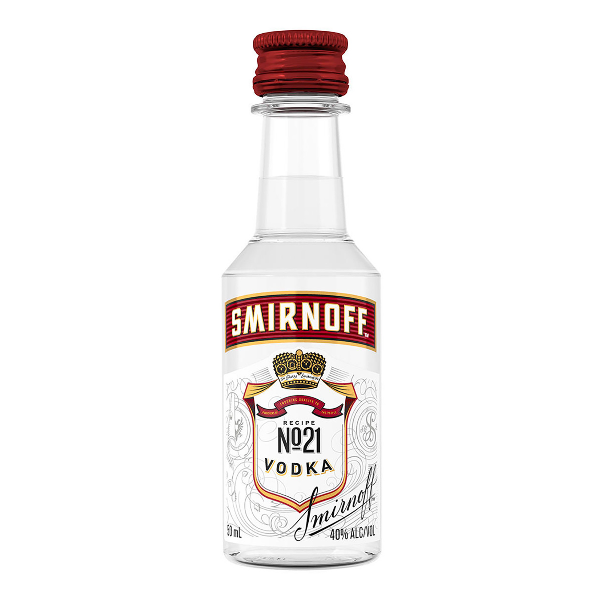 Smirnoff Red Label Vodka 50ml | Kent Street Cellars