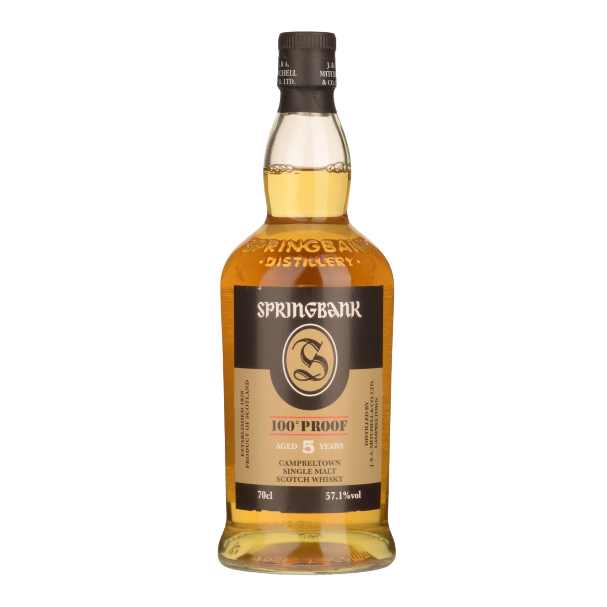 Springbank 5 Year Old 100 Proof Single Malt Scotch Whisky 700ml