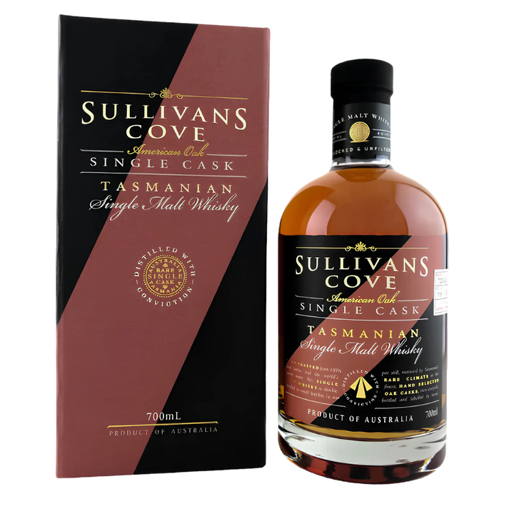 Sullivans Cove Old & Rare American Oak Second Fill Single Cask Single Malt Whisky 700ml (TD0424)