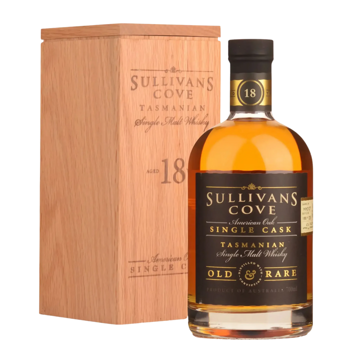Sullivans Cove Old & Rare American Oak Single Cask 18 Year Old Single Malt Whisky 700ml (TD0125)