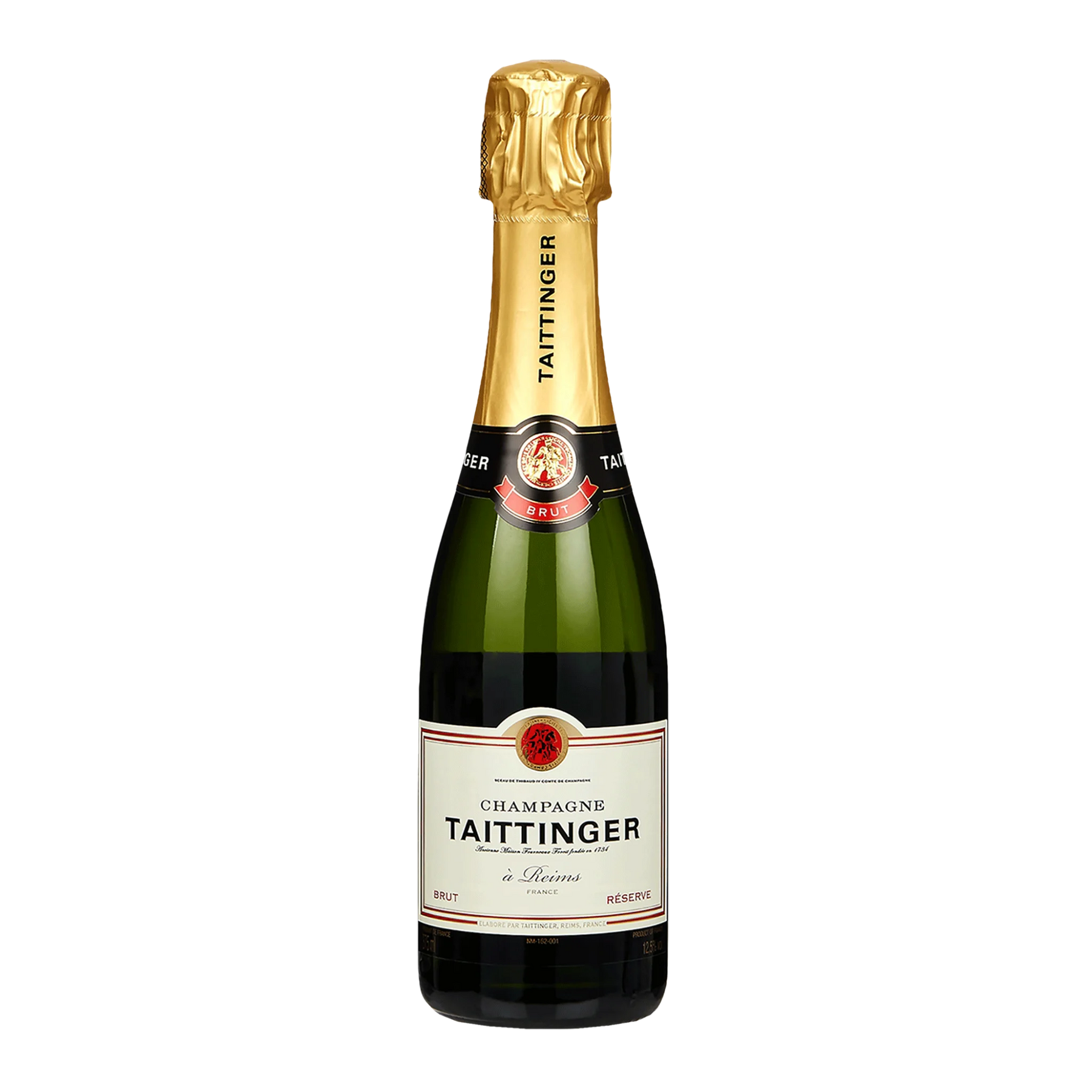 Taittinger Brut Réserve Champagne NV 375ml2 - Kent Street Cellar