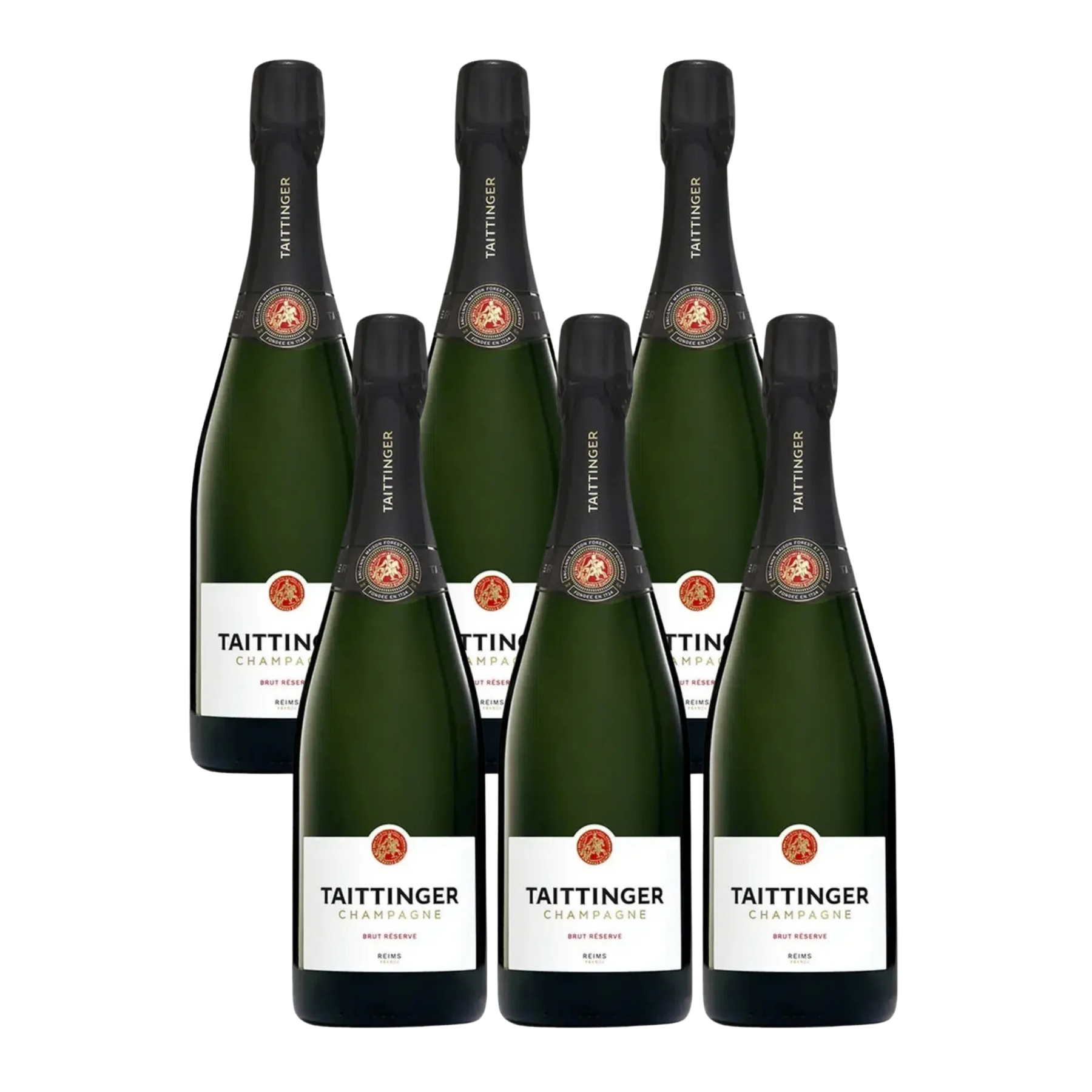 Taittinger Brut Réserve Champagne NV (6 Bottles) - Kent Street Cellar