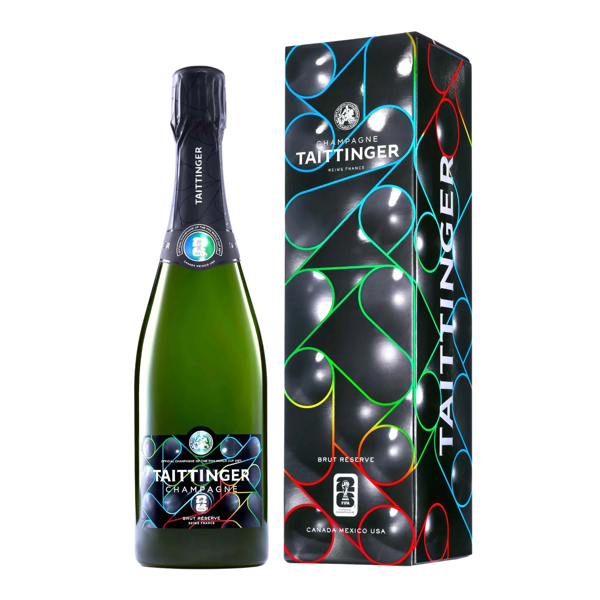 Taittinger Brut Réserve Champagne NV FIFA World Cup 2026 - Kent Street Cellars