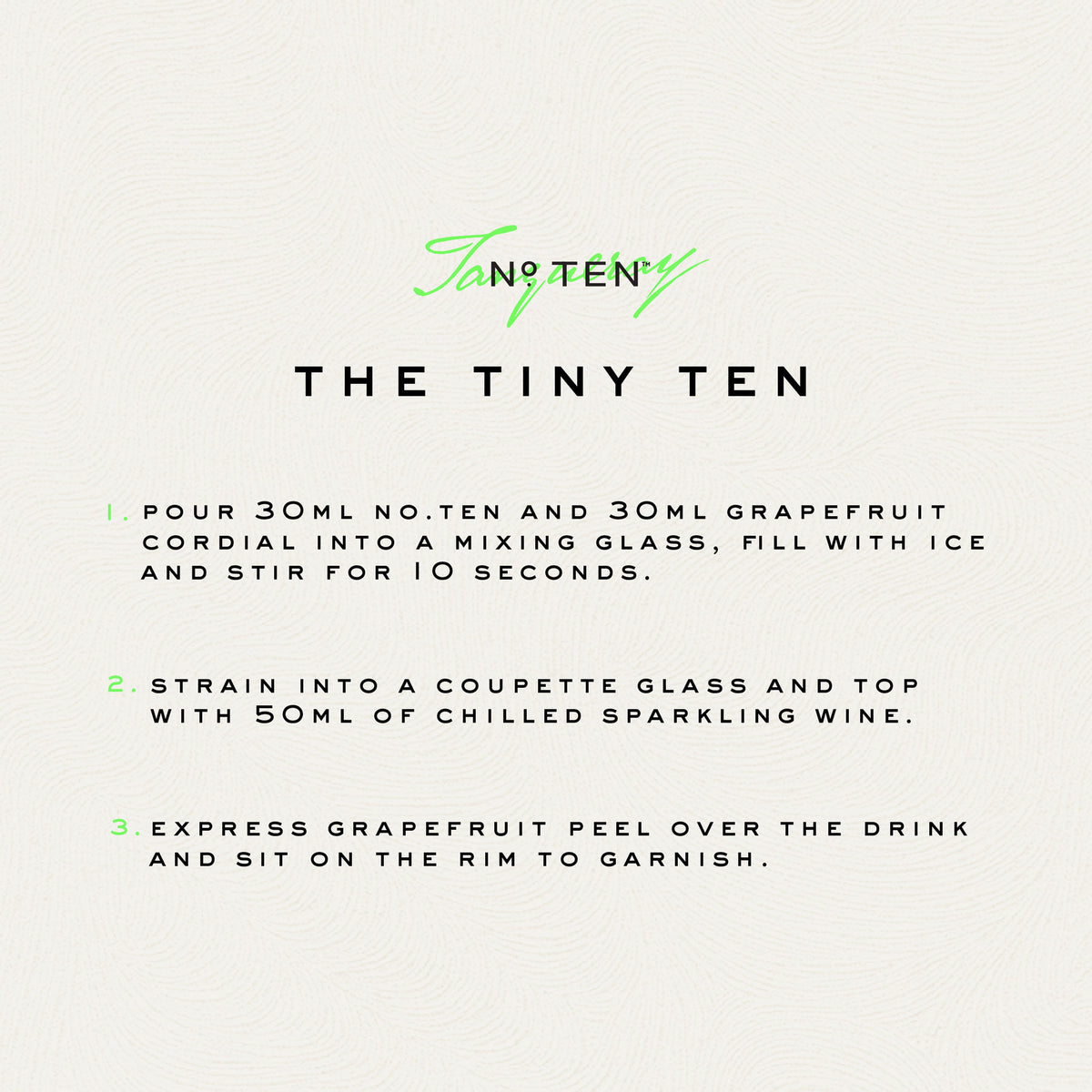 Tanqueray No.Ten Batch Distilled Gin 700ml