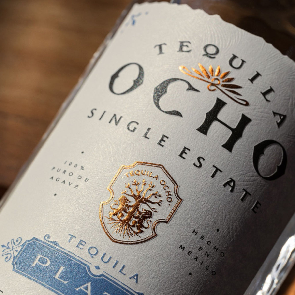 Tequila Ocho Plata 750ml