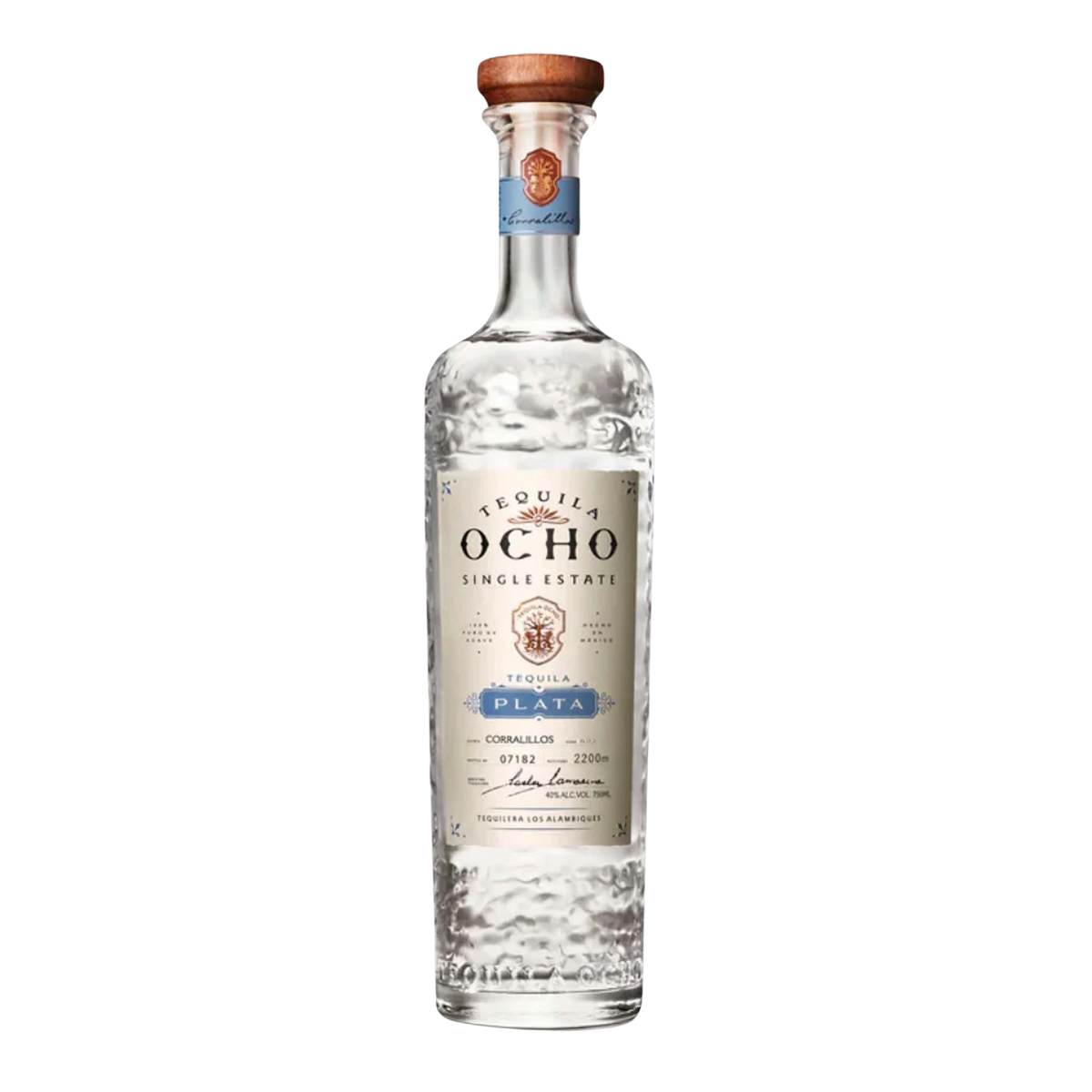 Tequila Ocho Plata 750ml - Kent Street Cellars