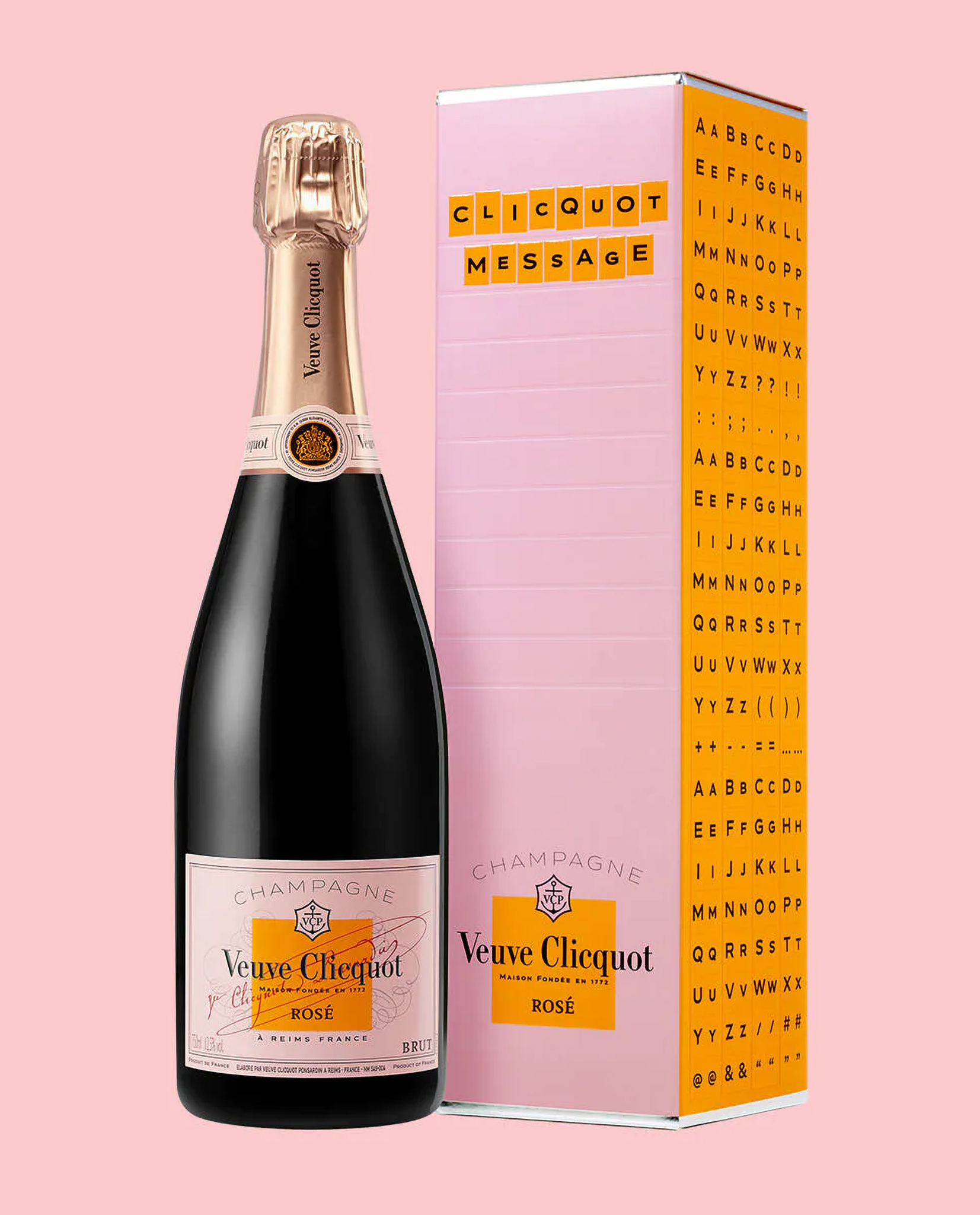 Veuve Clicquot Rose NV Message Box - Kent Street Cellars