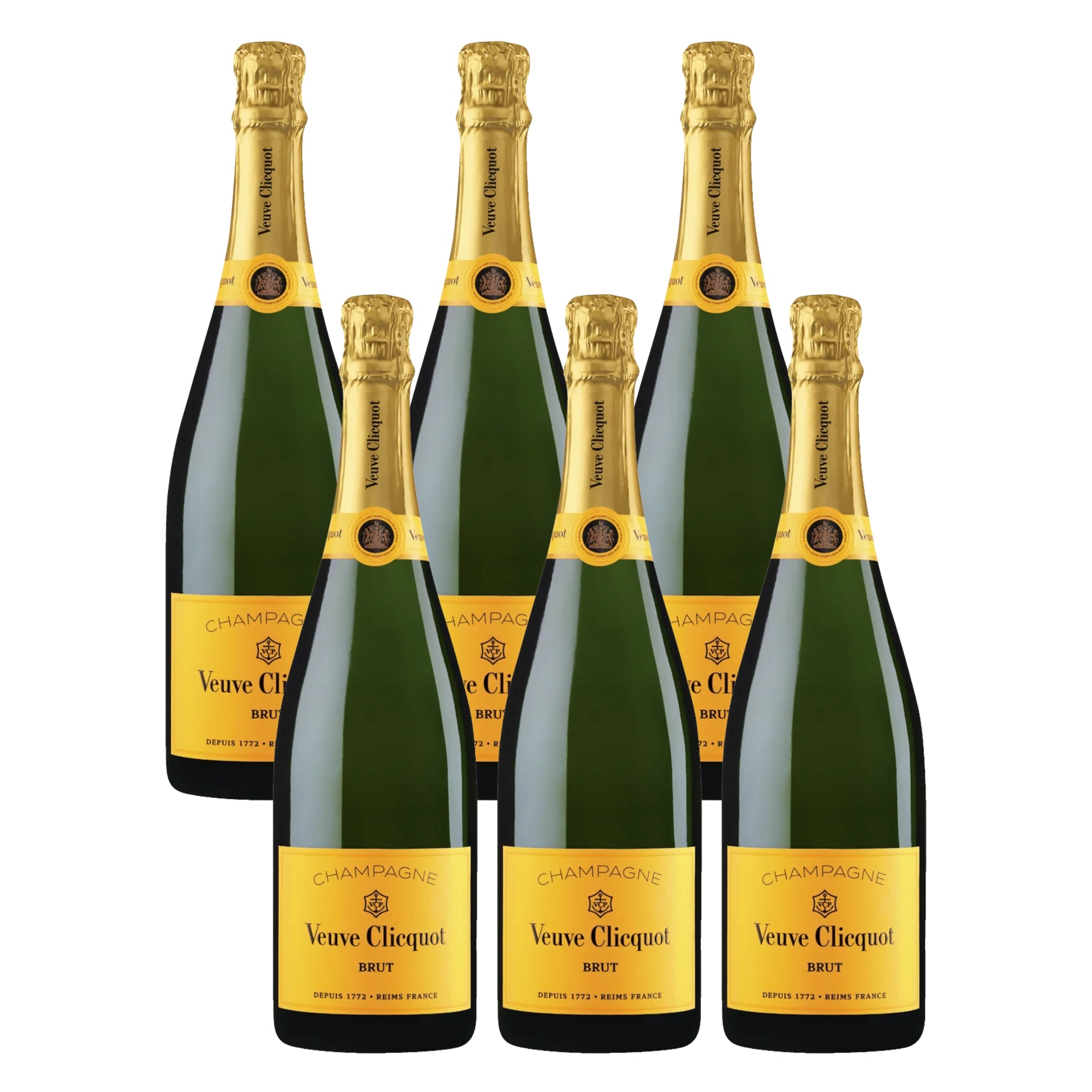 Veuve Clicquot Brut Yellow Label NV (6 Bottle) — Kent Street Cellars