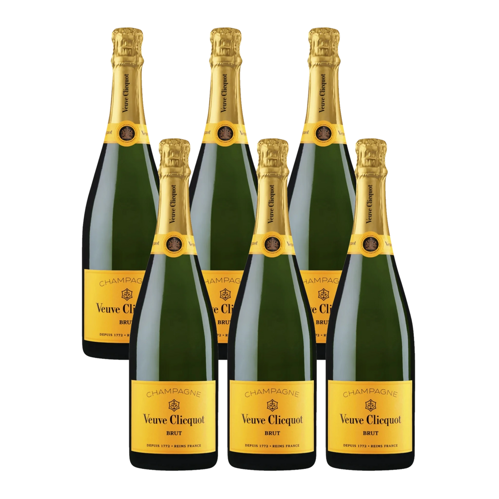 Veuve Clicquot Brut Yellow Label NV (6 Bottle) - Kent Street Cellars