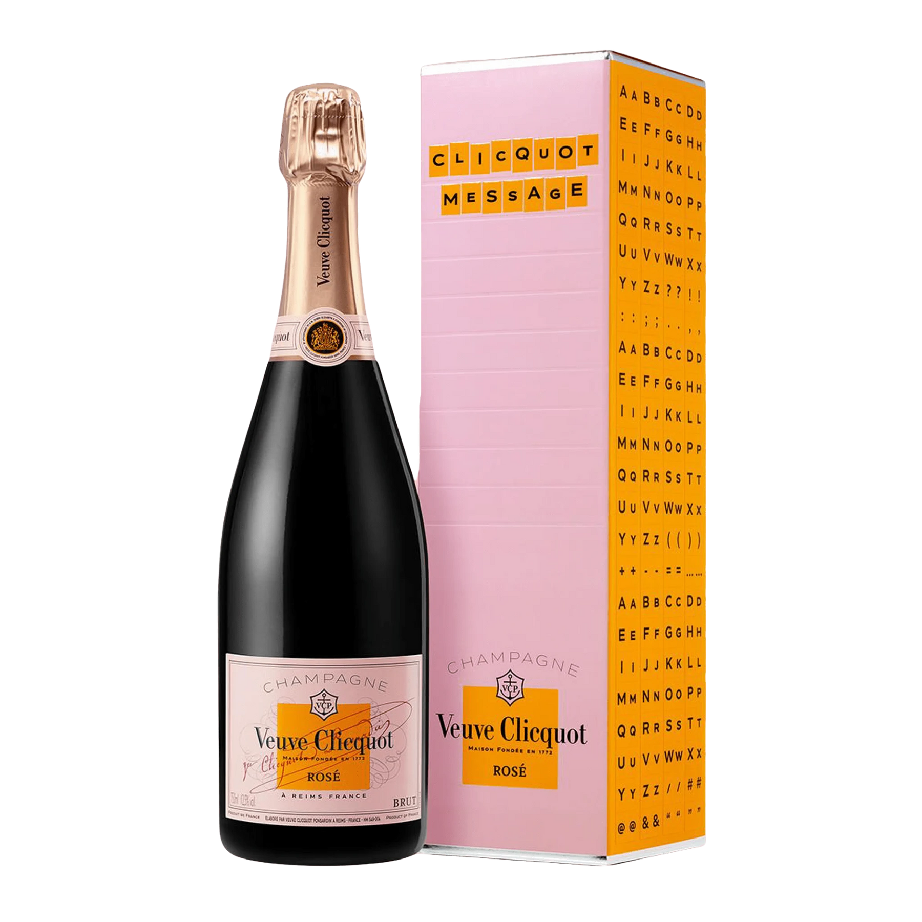 Veuve Clicquot Rose NV Message Box - Kent Street Cellars
