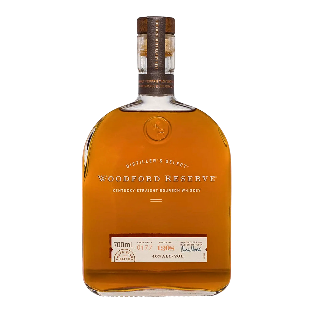 Woodford Reserve Kentucky Straight Bourbon Whiskey 700ml - Kent Street Cellars