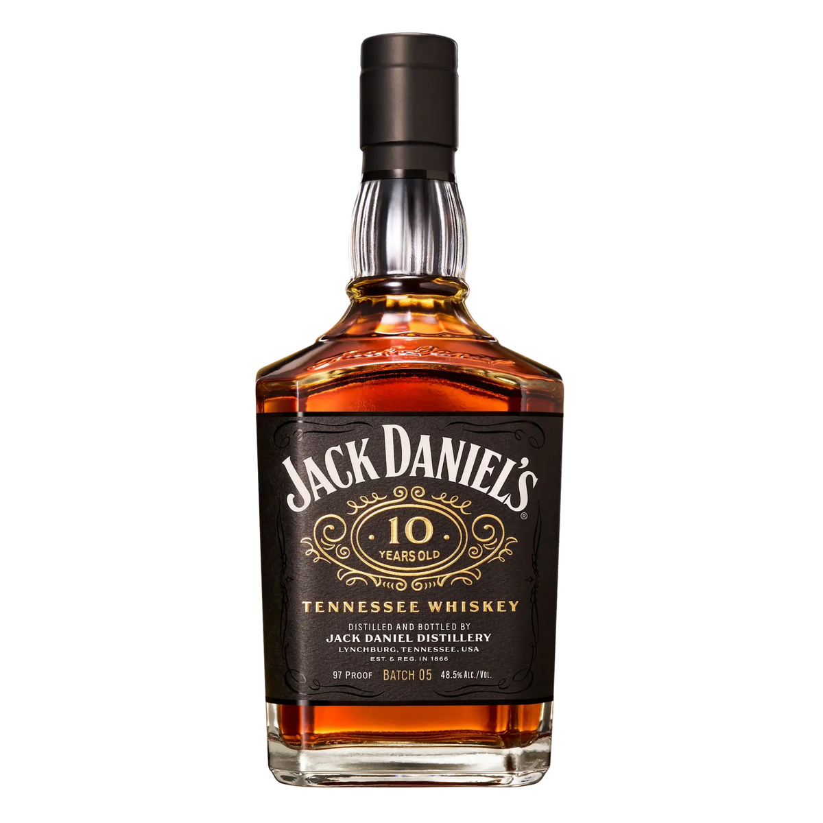Jack Daniel's 10 Year Old Batch 5 Tennessee Whiskey 700ml - Kent Street Cellars