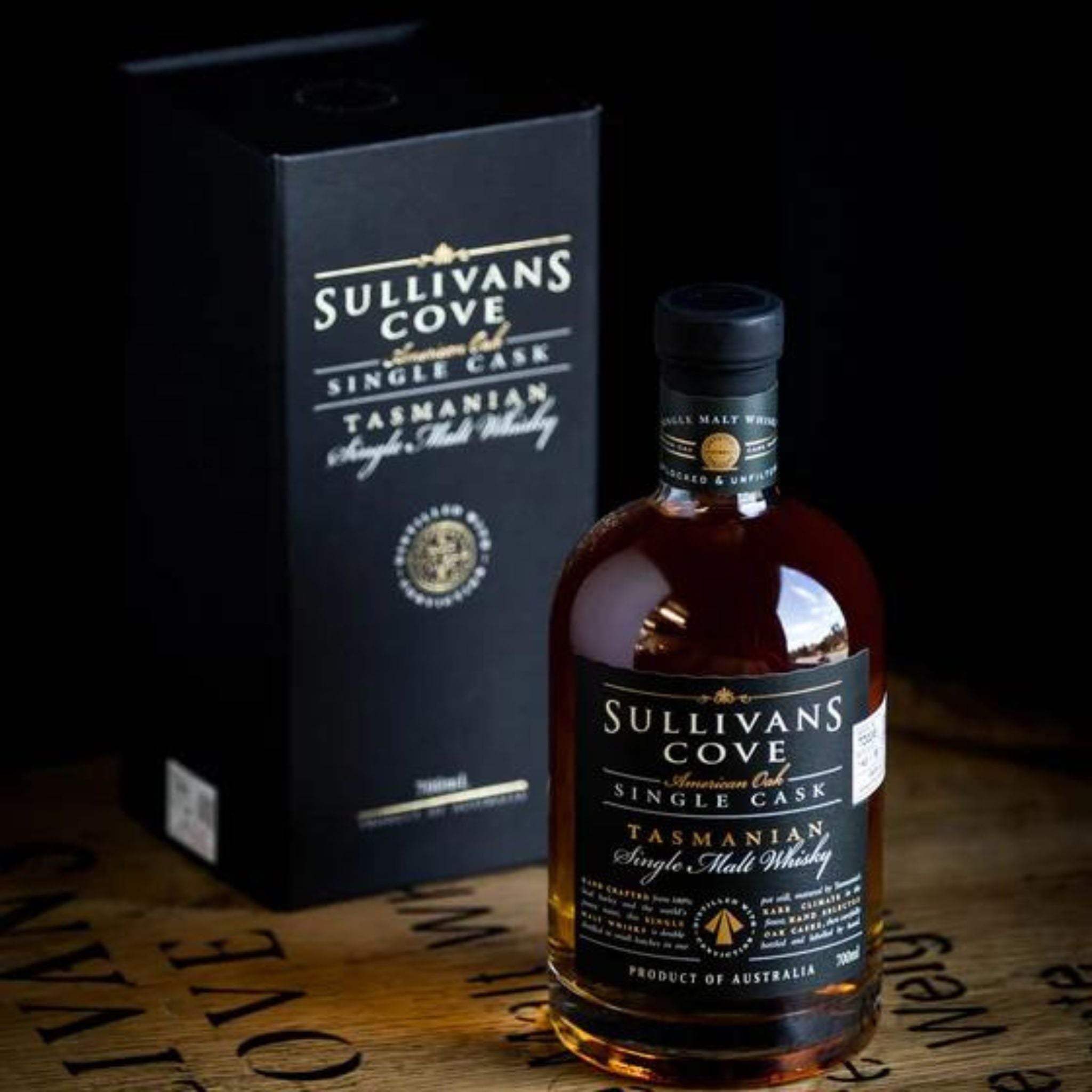 Sullivans Cove American Oak Ex-Bourbon Single Cask Single Malt Whisky 700ml (TD0342)