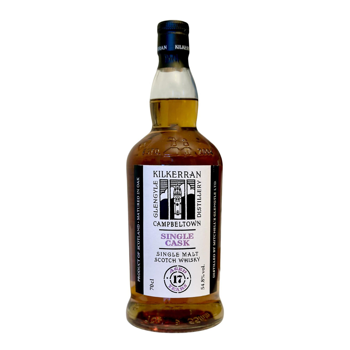 Glengyle Distillery Kilkerran 20th Anniversary 17 Year Old Single Malt Scotch Whisky 700ml - Kent Street Cellars