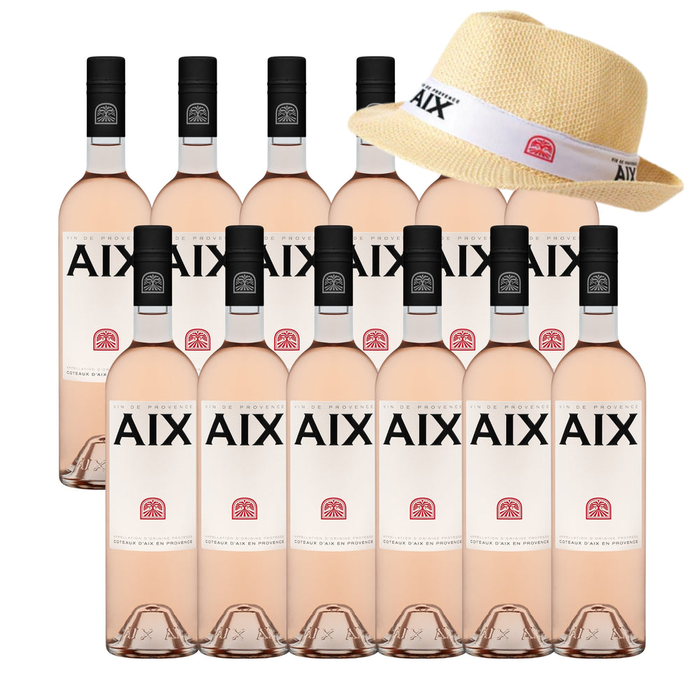 Maison Saint Aix Rosé 2023 Dozen + Hat (12 Bottles)