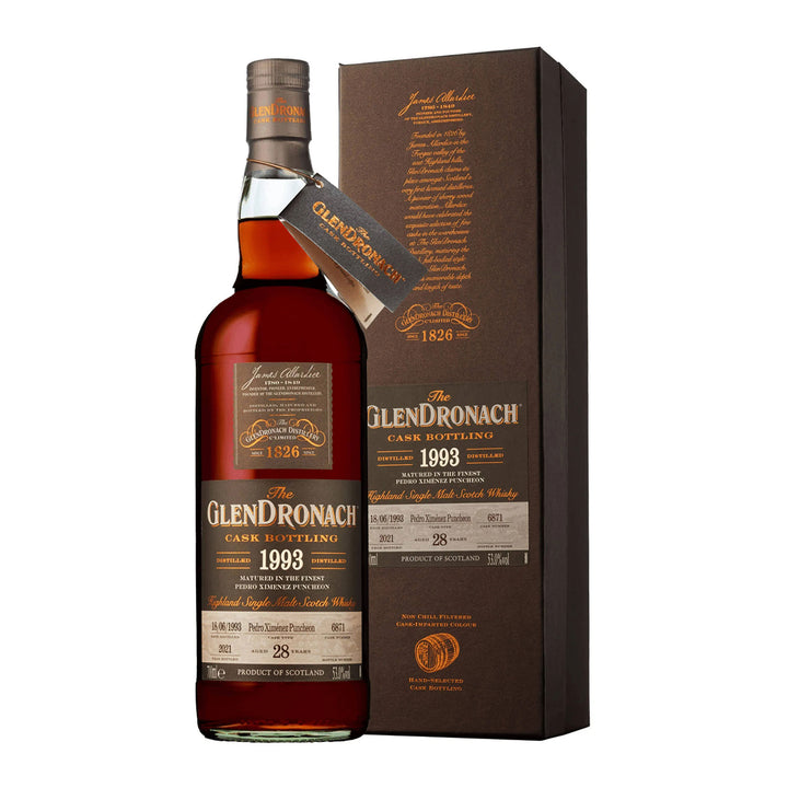 The Glendronach 1993 Single Cask #4194 28 Year Old Single Malt Scotch Whisky 700ml