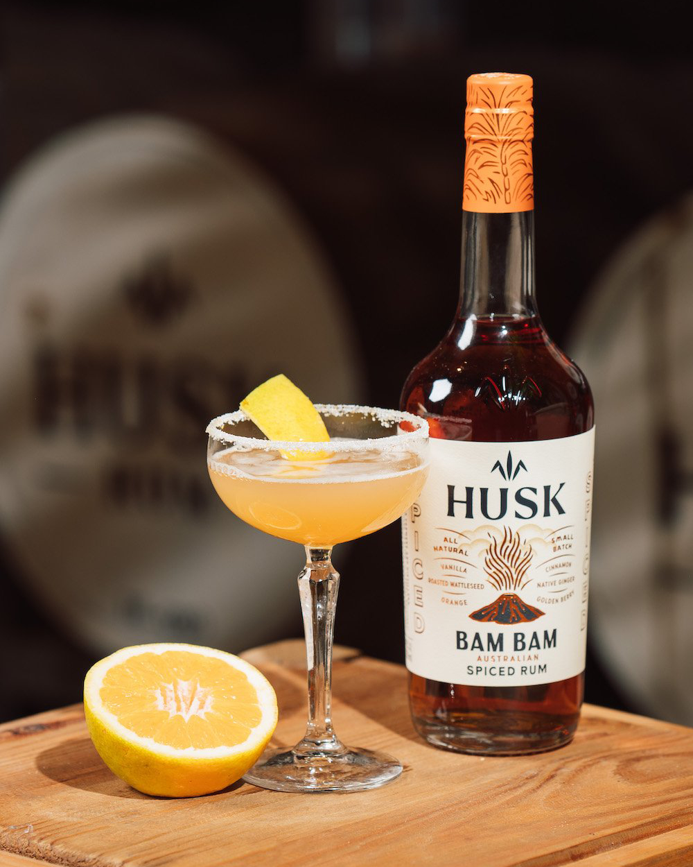 Husk Distillers Spiced Bam Bam Rum 700ml