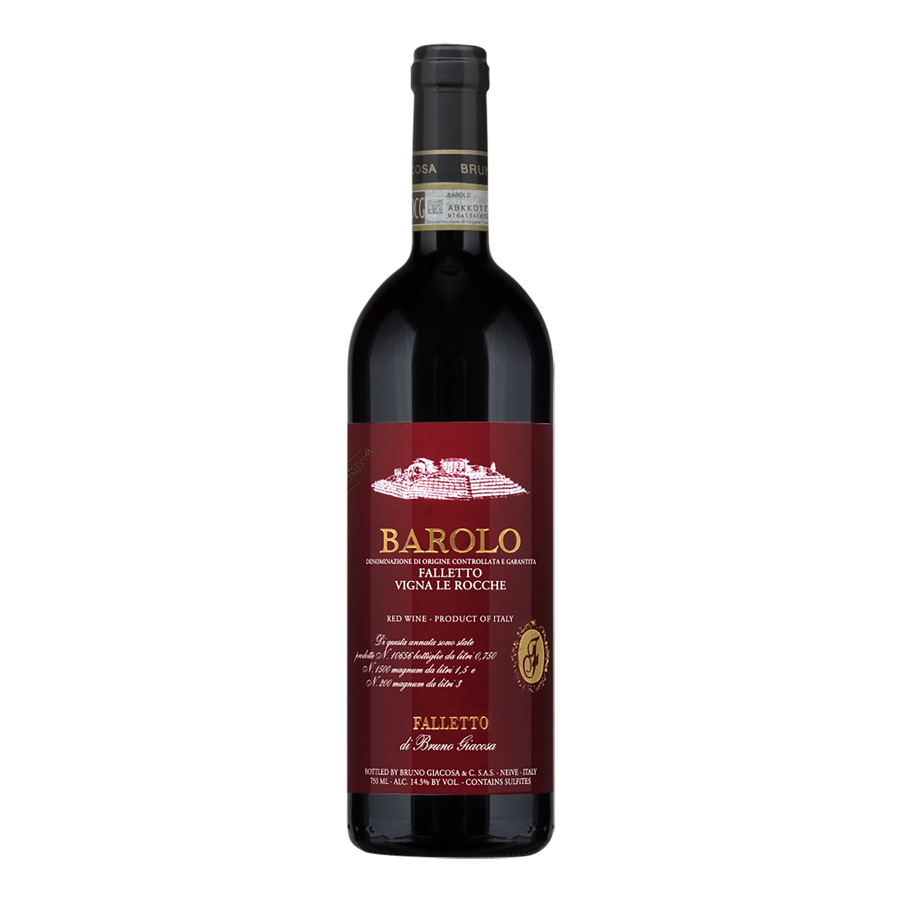 Bruno Giacosa Barolo Falletto Vigna Le Rocche Riserva 2017 - Kent Street Cellars