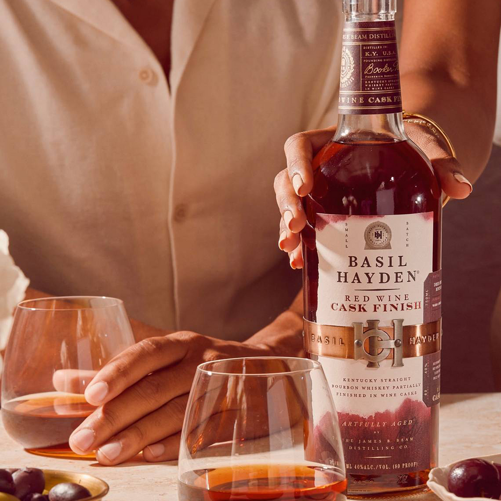Basil Hayden's Kentucky Red Wine Finish Bourbon Whiskey 700ml - Kent Street Cellars