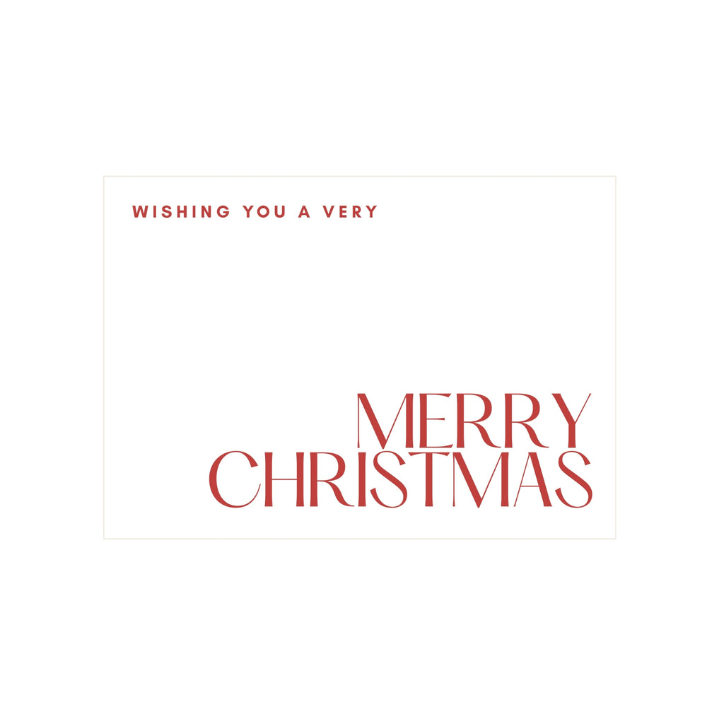 Merry Christmas Gift Card