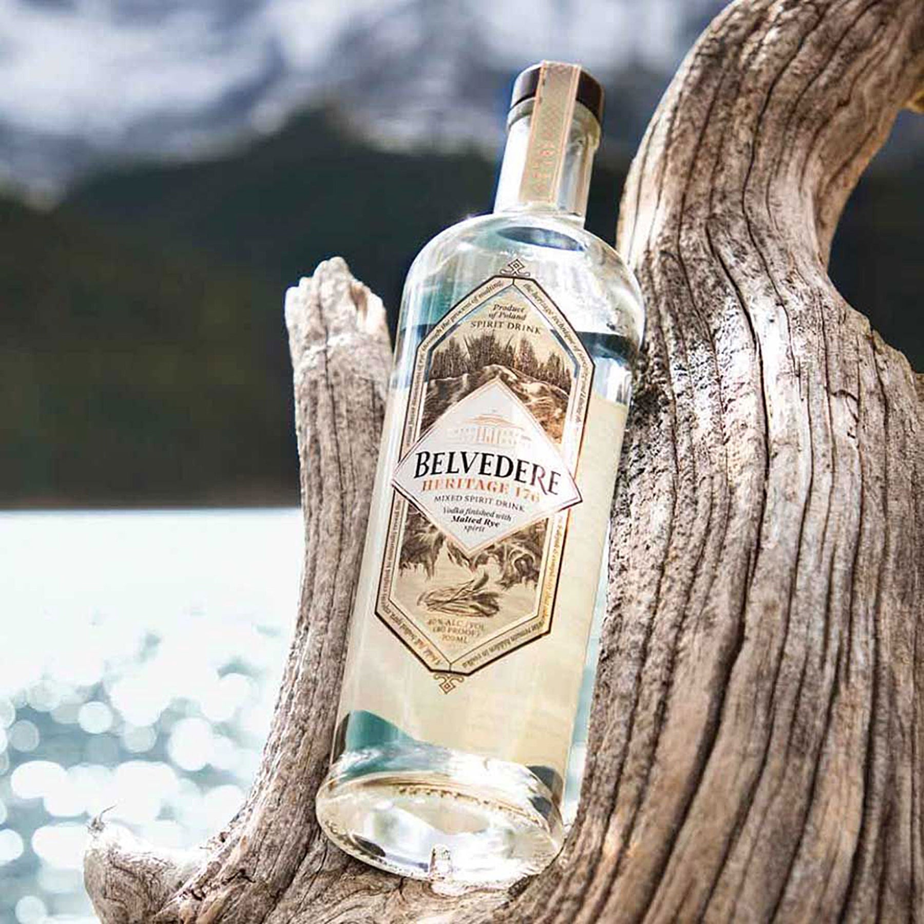 Belvedere Heritage 176 Malted Rye Vodka 700ml - Kent Street Cellars