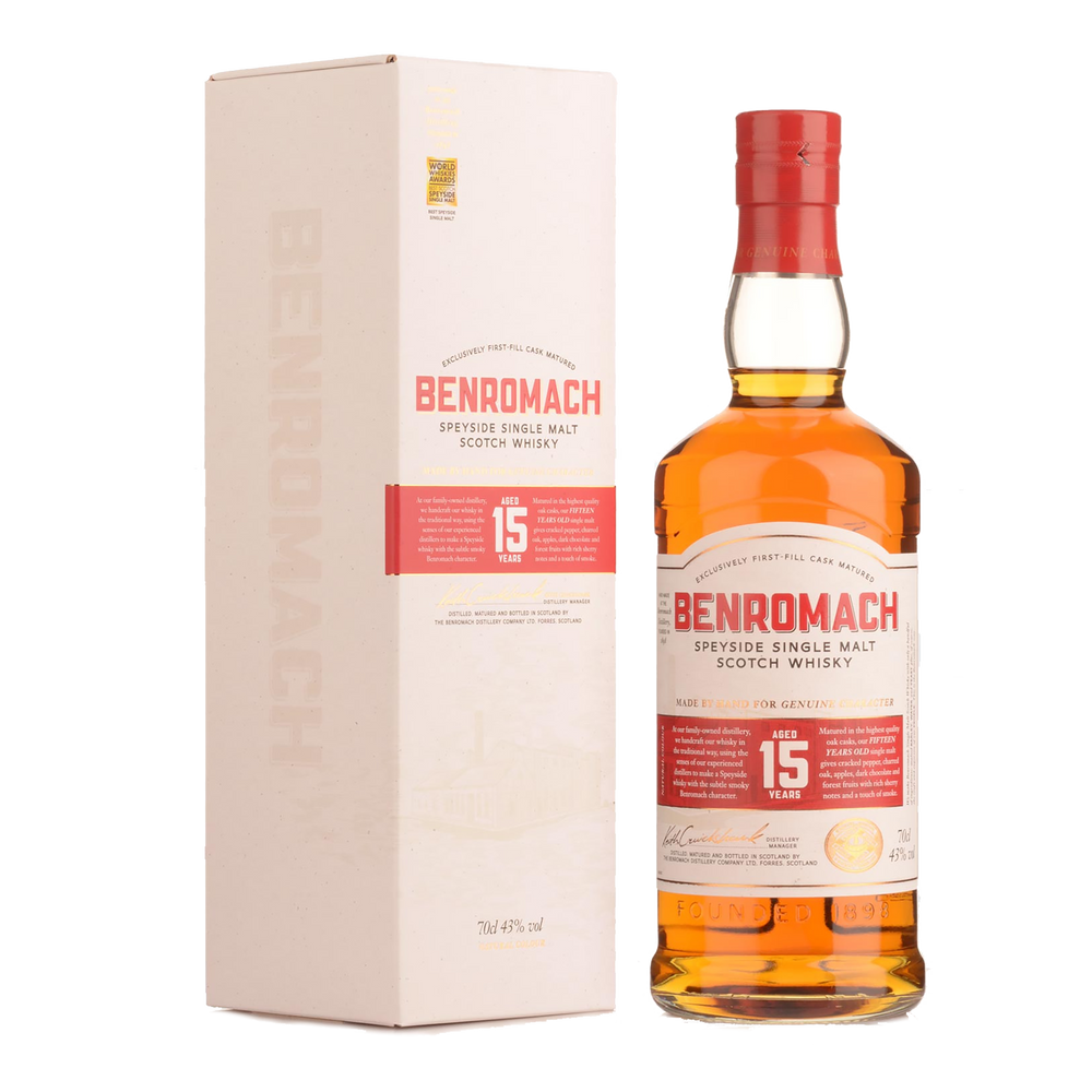 Benromach 15 Year Old Single Malt Scotch Whisky 700ml